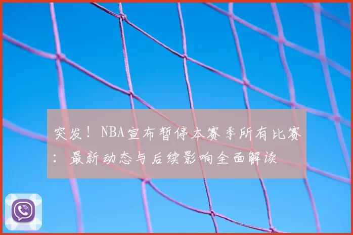 突发!NBA宣布暂停本赛季所有比赛:最新动态与后续影响全面解读